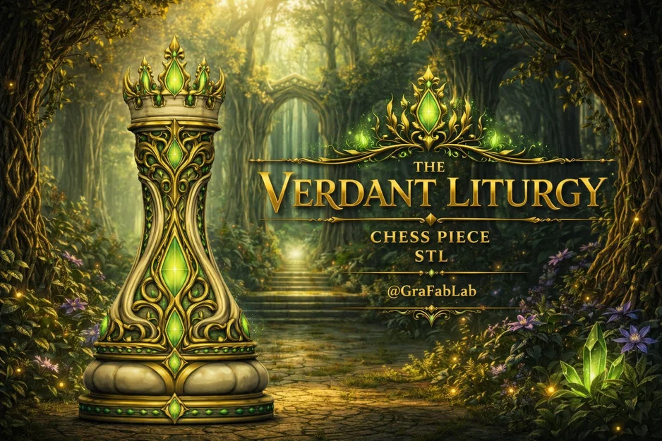 Verdant Liturgy "Rook" - Quân xe trong bộ cờ vua - Image 1