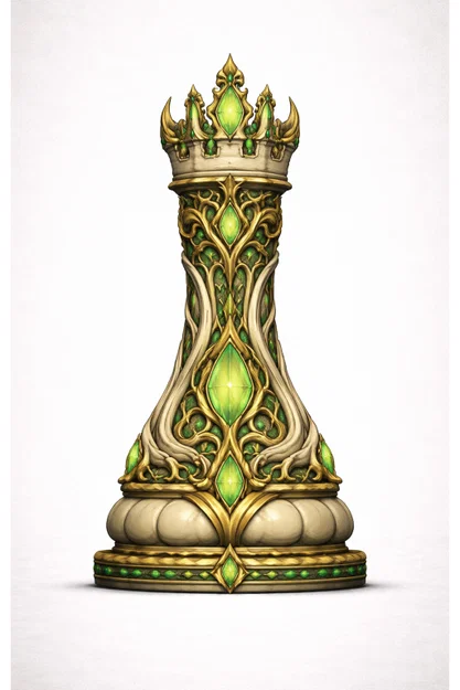 Verdant Liturgy "Rook" - Quân xe trong bộ cờ vua - Image 6