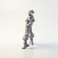 Mô hình 3D Chun Li tư thế chiến đấu - Street Fighter - Thumbnail 4