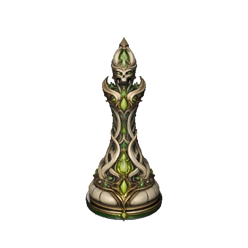 Verdant Liturgy "Bishop" - Quân cờ Tượng - Image 5