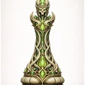Verdant Liturgy "Bishop" - Quân cờ Tượng - Thumbnail 6