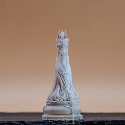 Quân Mã "Verdant Liturgy" - Quân cờ 3D