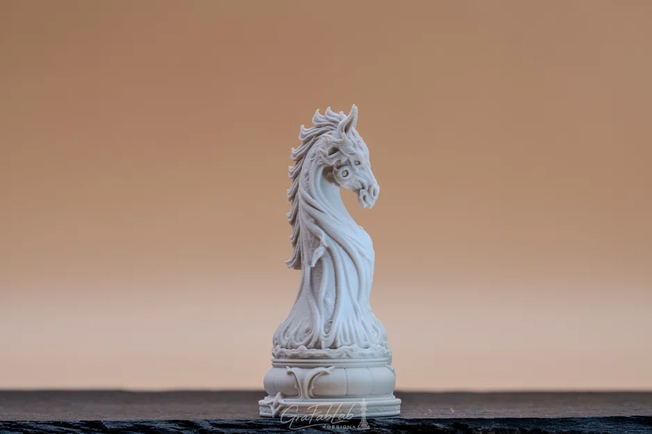 Quân Mã "Verdant Liturgy" - Quân cờ 3D - Image 3