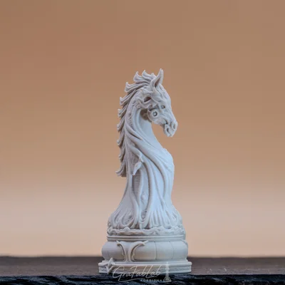 Quân Mã "Verdant Liturgy" - Quân cờ 3D