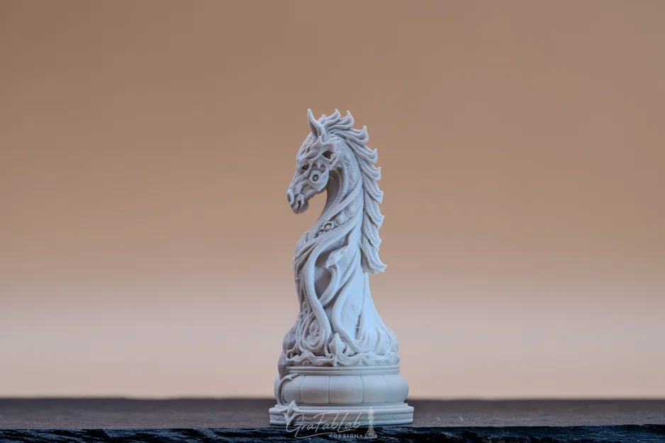 Quân Mã "Verdant Liturgy" - Quân cờ 3D - Image 4