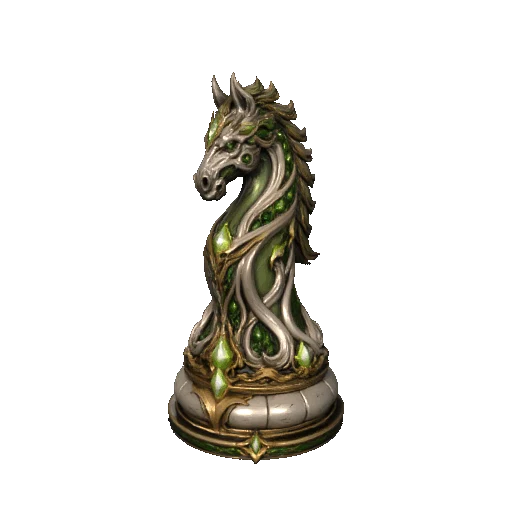 Quân Mã "Verdant Liturgy" - Quân cờ 3D - Image 5