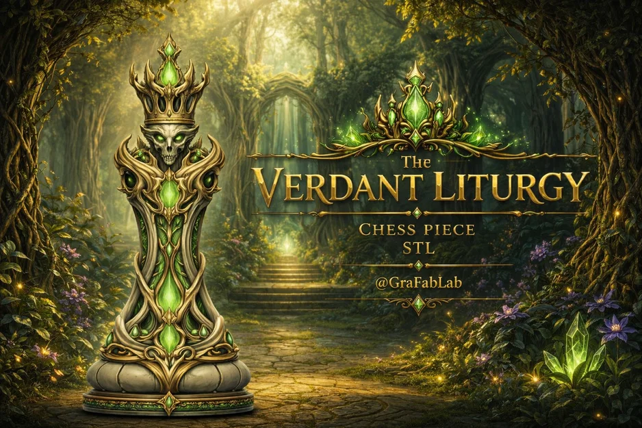 Verdant Liturgy "Queen" - Quân cờ - Image 1