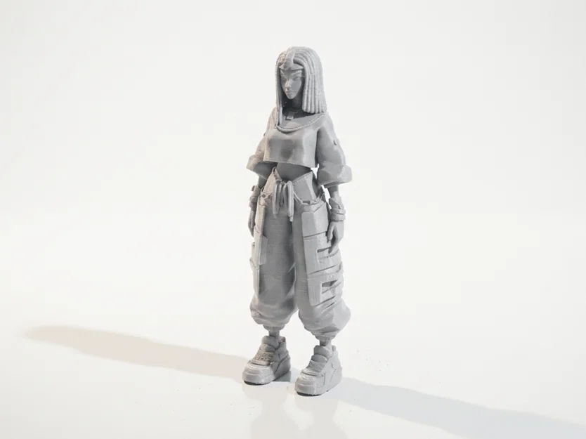 Mô hình Nữ hoàng Cleopatra phong cách đường phố Urban Style in 3D - Image 1