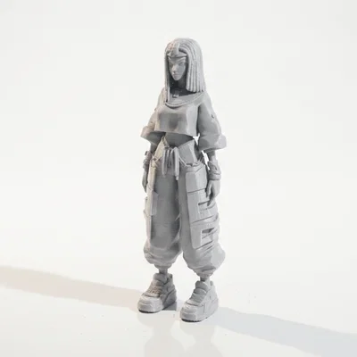 Mô hình Nữ hoàng Cleopatra phong cách đường phố Urban Style in 3D