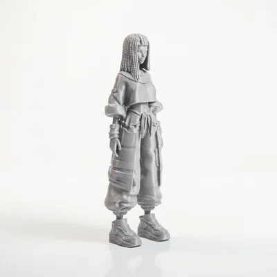 Mô hình Nữ hoàng Cleopatra phong cách đường phố Urban Style in 3D