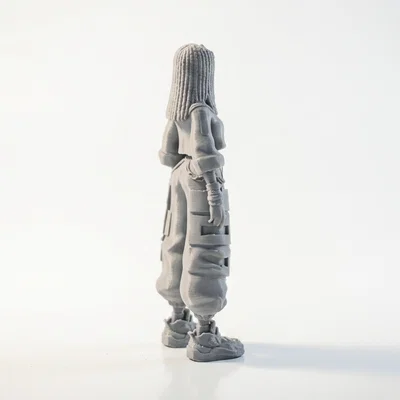 Mô hình Nữ hoàng Cleopatra phong cách đường phố Urban Style in 3D