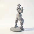 Mô hình 3D Street Fighter Chun Li ở tư thế chiến đấu - Thumbnail 3