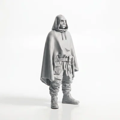 Mô hình Darth Vader Street Style in 3D phong cách đô thị