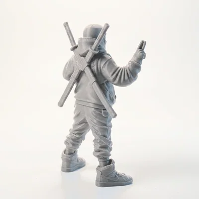 Mô Hình In 3D Street Deadpool - Tượng Siêu Anh Hùng Phong Cách Đường Phố