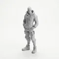 Mô hình Deadpool phong cách đường phố (Street Style) in 3D - Thumbnail 1