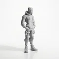 Mô hình Deadpool phong cách đường phố (Street Style) in 3D - Thumbnail 2