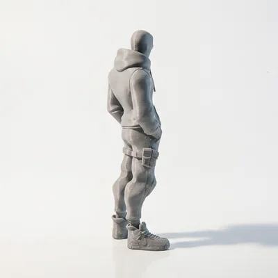 Mô hình Deadpool phong cách đường phố (Street Style) in 3D