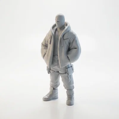 Mô hình Deadpool phong cách đường phố - File in 3D cực chất