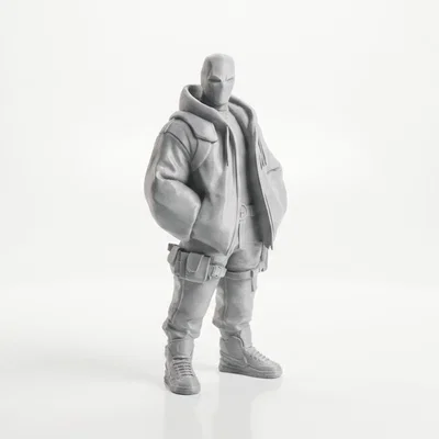 Mô hình Deadpool phong cách đường phố - File in 3D cực chất