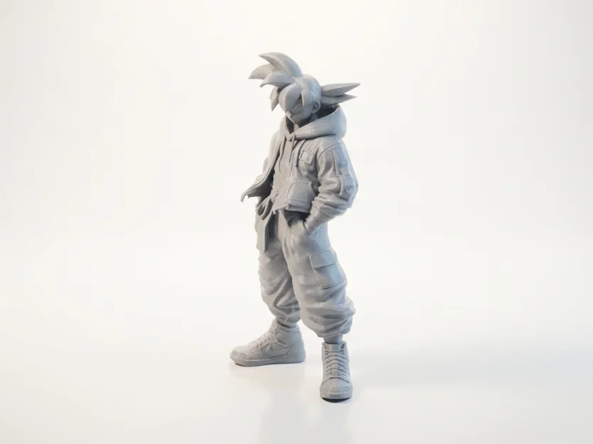 Mô hình Goku phong cách đường phố (Street Style) in 3D - Image 1