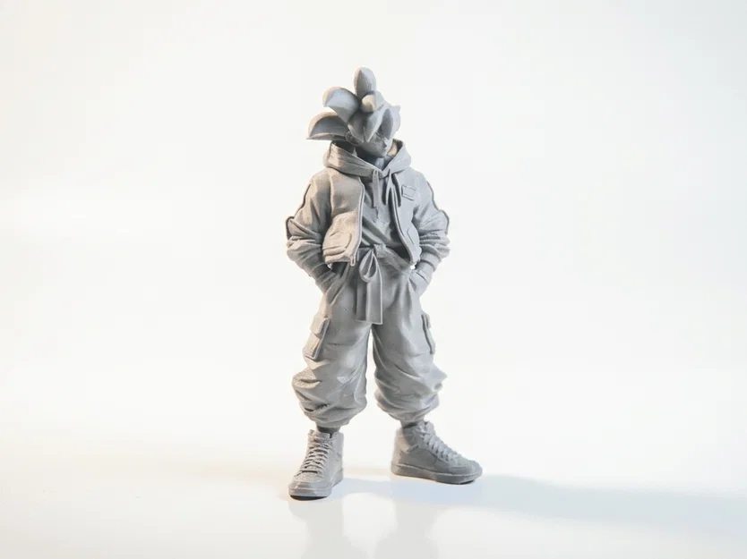 Mô hình Goku phong cách đường phố (Street Style) in 3D - Image 2
