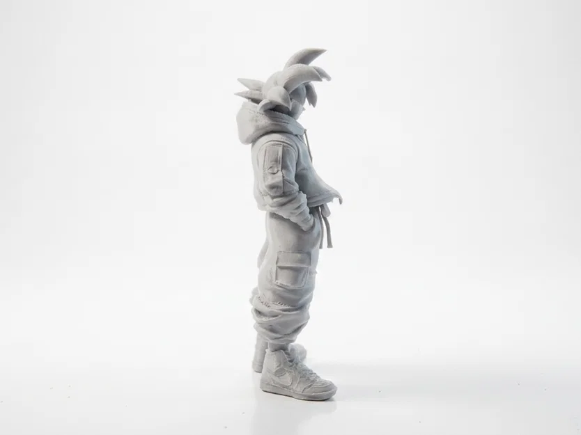 Mô hình Goku phong cách đường phố (Street Style) in 3D - Image 3