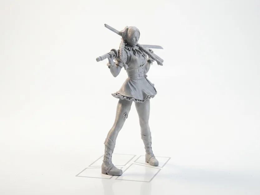 Mô Hình 3D Chiến Binh Anime Phong Cách Đường Phố - Image 2