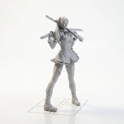 Mô Hình 3D Chiến Binh Anime Phong Cách Đường Phố