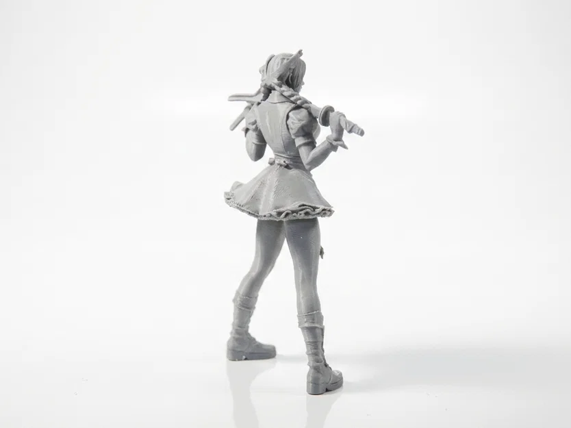 Mô Hình 3D Chiến Binh Anime Phong Cách Đường Phố - Image 3