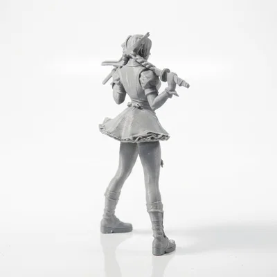 Mô Hình 3D Chiến Binh Anime Phong Cách Đường Phố