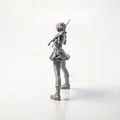 Mô Hình 3D Chiến Binh Anime Phong Cách Đường Phố - Thumbnail 4