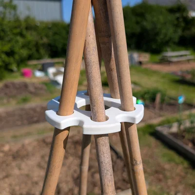 Đầu nối khung tre hình chóp (Bamboo Cane Wigwam Holder)