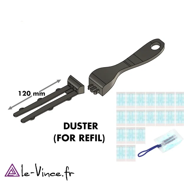Duster (Tay cầm chổi quét bụi) - Tương thích Swiffer và lõi thay thế - Image 2