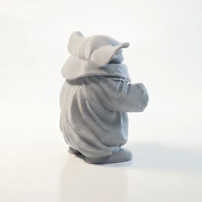 Mô hình 3D Grogu Phong cách Đường phố Urban