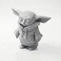 Mô hình Grogu phong cách đường phố in 3D cực chất - Thumbnail 1