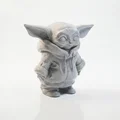 Mô hình Grogu phong cách đường phố in 3D cực chất - Thumbnail 2