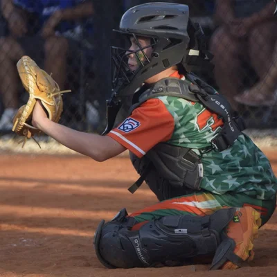Mô hình 3D cầu thủ bắt bóng chày (Baseball Catcher) ấn tượng