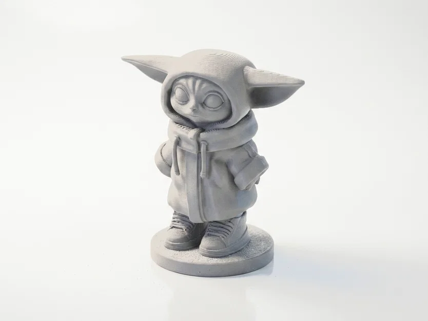 Mô Hình Tượng Grogu Phong Cách Đường Phố - In 3D Độc Đáo - Image 1