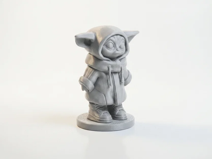 Mô Hình Tượng Grogu Phong Cách Đường Phố - In 3D Độc Đáo - Image 2