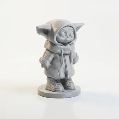 Mô Hình Tượng Grogu Phong Cách Đường Phố - In 3D Độc Đáo