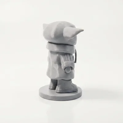 Mô Hình Tượng Grogu Phong Cách Đường Phố - In 3D Độc Đáo