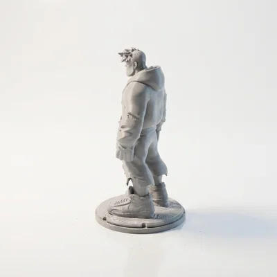 Mô hình Street Hulk phong cách đường phố - File in 3D