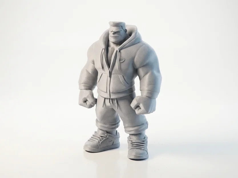 Mô hình 3D Street Hulk phong cách đường phố - Image 1