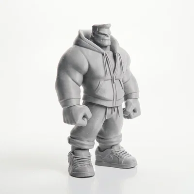 Mô hình 3D Street Hulk phong cách đường phố