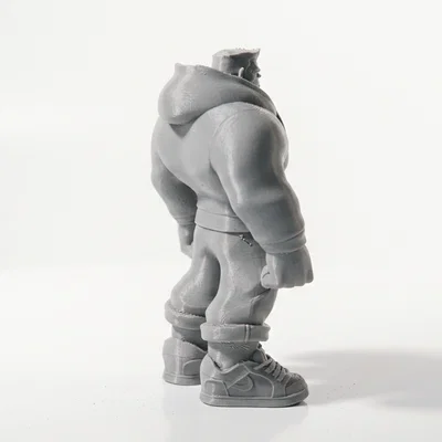Mô hình 3D Street Hulk phong cách đường phố