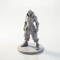 Mô hình chiến binh trùm mũ phong cách đường phố - File in 3D - Thumbnail 1