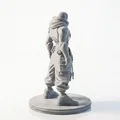 Mô hình chiến binh trùm mũ phong cách đường phố - File in 3D - Thumbnail 3