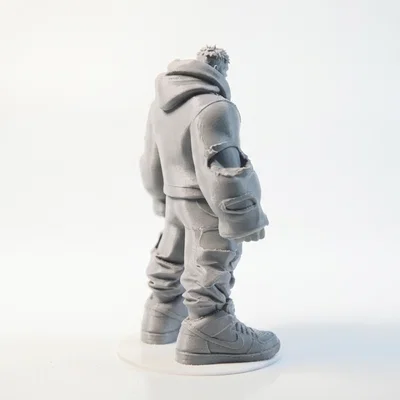 Mô Hình Tượng Street Hulk Phong Cách Đường Phố - File In 3D