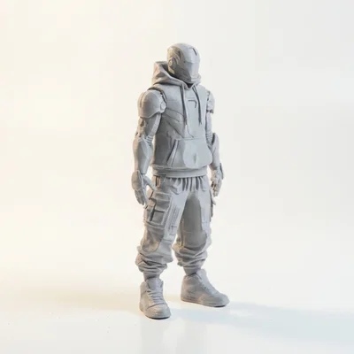 Mô hình tượng Iron Man phong cách đường phố (Street Style) in 3D