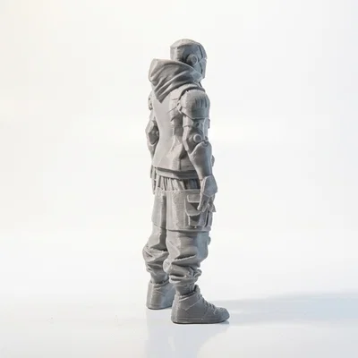 Mô hình tượng Iron Man phong cách đường phố (Street Style) in 3D